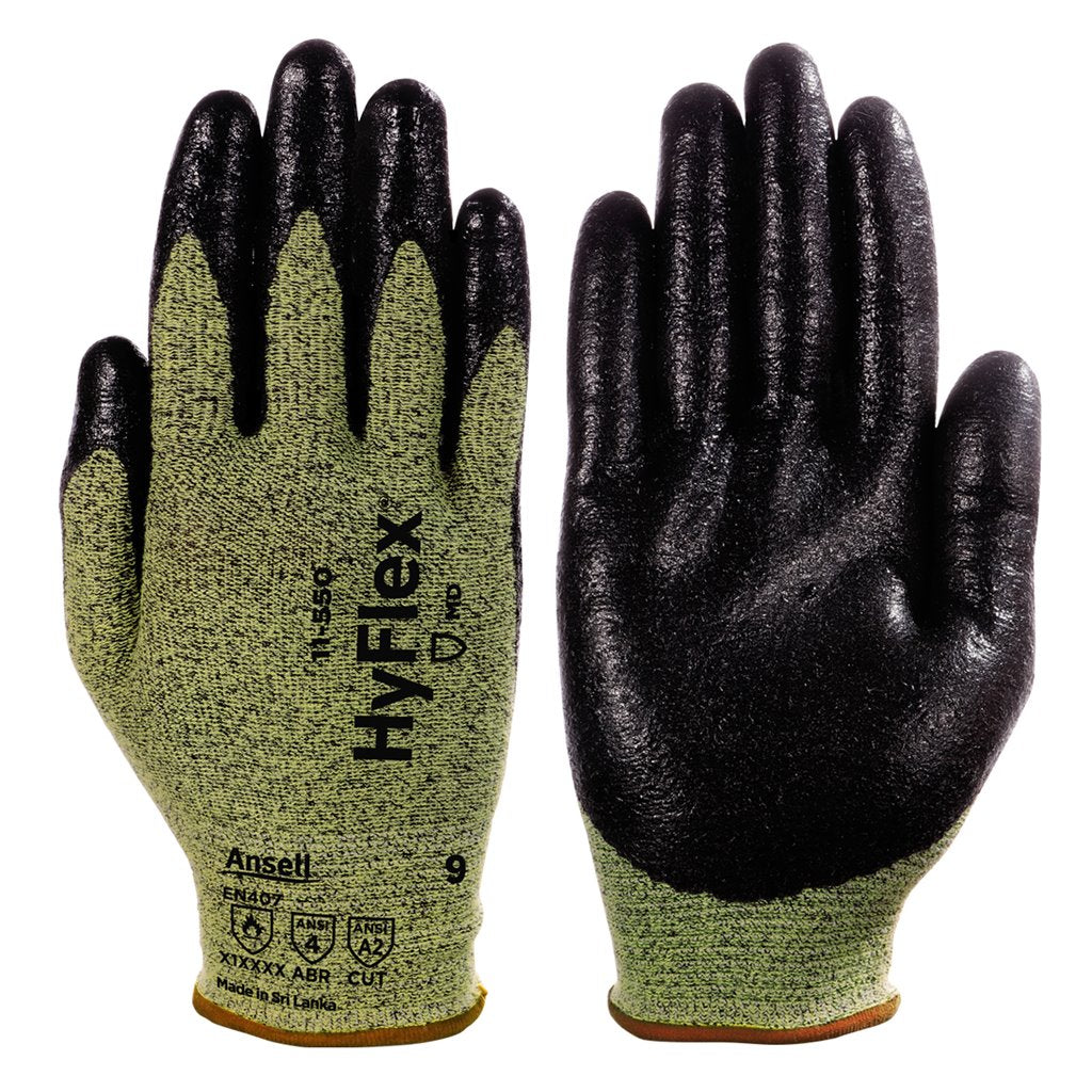 Hyflex Nitrile Coated Cut-Resistant Gloves - (Per Pair)