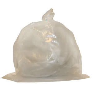 Clear Trash Bags - 6 MIL - 38x63 - (50 Bags Per Roll)