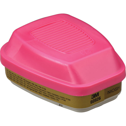 3M 60926 Cartridge / Filter - Multi Gas / Vapor - P100 - (Pair)