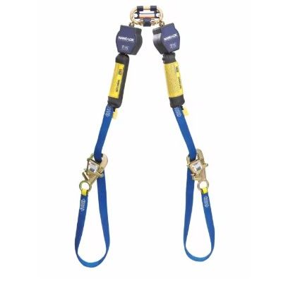 3M DBI-SALA Nano-Lok Twin-Leg SRL - 9' Tie-Back Snap Hooks