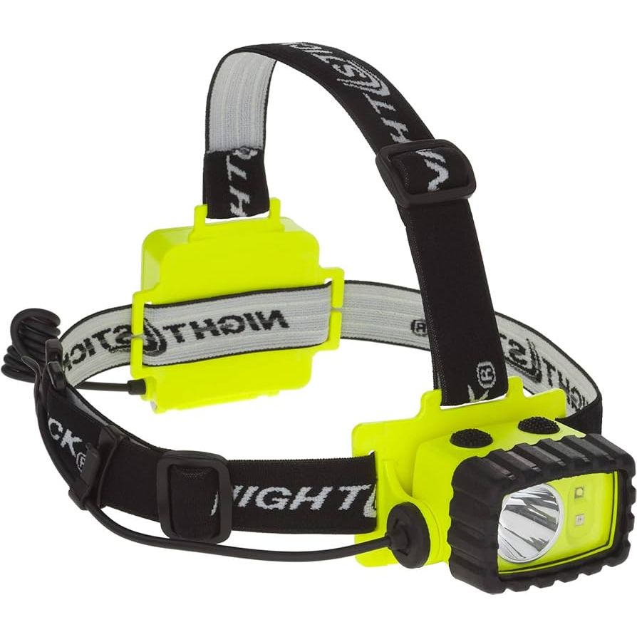 Nightstick Intrinsically Safe Headlamp - LED - 190 Lumens - Lime