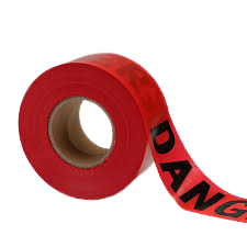 Barricade Tape - "Danger" - 3" x 1000'