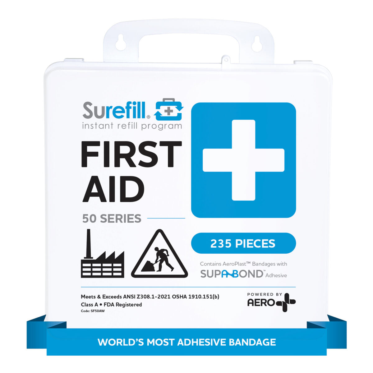 Surefill 50 Series First Aid Kit - 24Hr Safety Logo