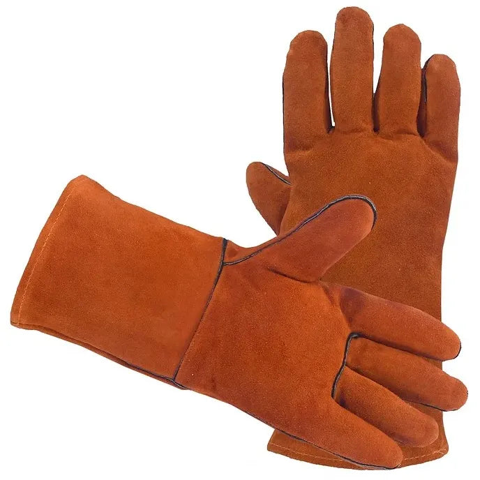 Glove Safe Leather Welding Gloves - 14" - Large