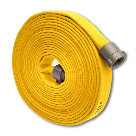 NST Fire Hose - Double Jacket - 1.5"X100' - Yellow