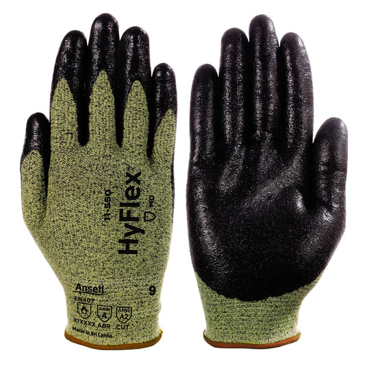Hyflex Nitrile Coated Cut-Resistant Gloves - (Per Pair)