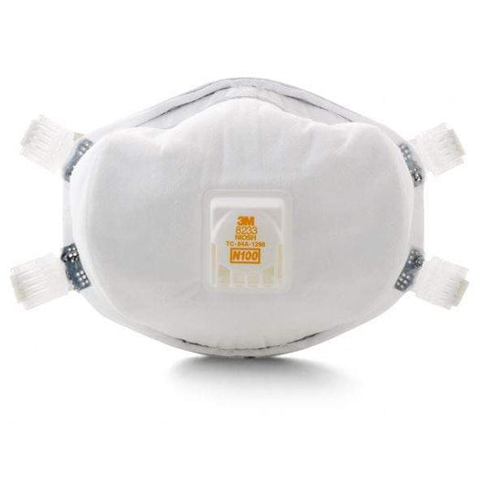 3M Valved Particulate N100 Respirator - 8233