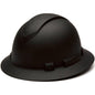 Pyramex Ridgeline Full Brim Hard Hat - Matte Black