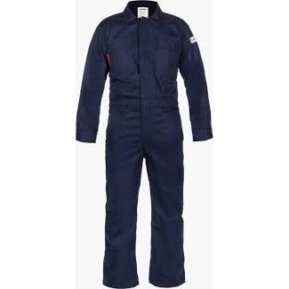 Lakeland Industries Fire-Resistant Cotton Coveralls - 9oz - Navy