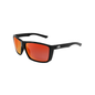 Bullhead Safety Lionfish Safety Glasses - Shiny Black Frame / Red Mirror PFT Lens