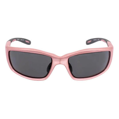 Radians Crossfire Infinity Safety Glasses- Pearl Pink Frame / Smoke Lens