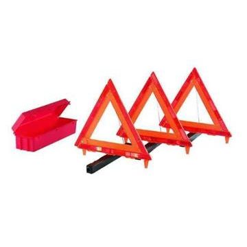 Cortina 95-03-009 Triangle Traffic Warning Kit in a Red Box