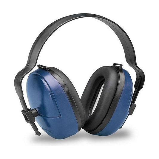 Elvex ValueMuff Ear Muffs - NRR 25 - Over-The-Head Design - Blue / Black
