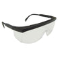 Radians GX0110ID Galaxy Safety Glasses - Black Frame / Clear Lens