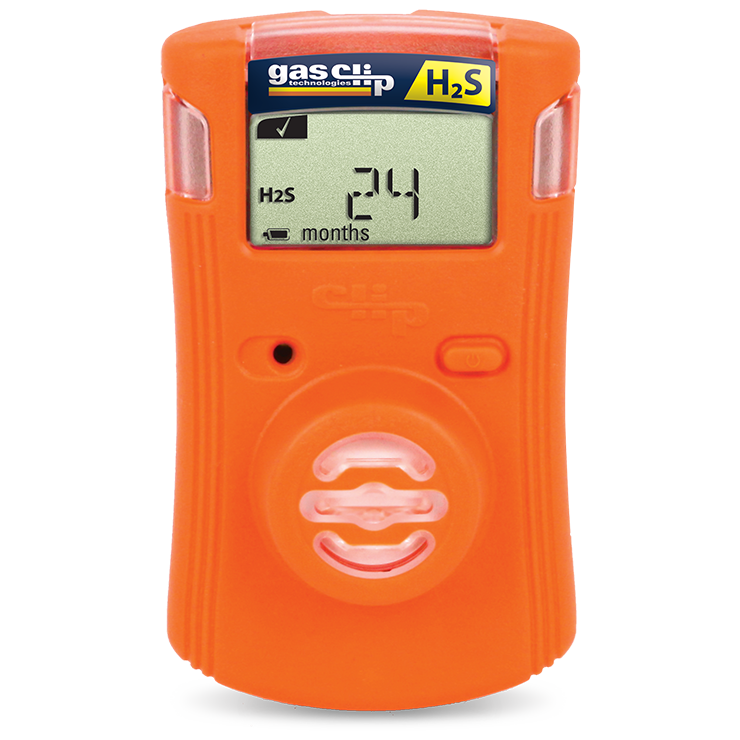 GasClip SGC-H Single Gas Detector (H2S) - 2 Years