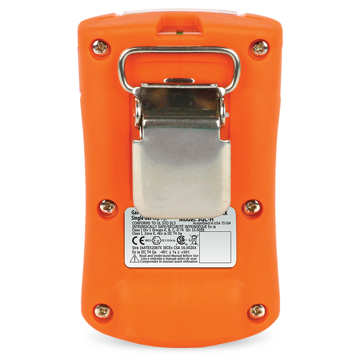 GasClip SGC-H Single Gas Detector (H2S) - 2 Years