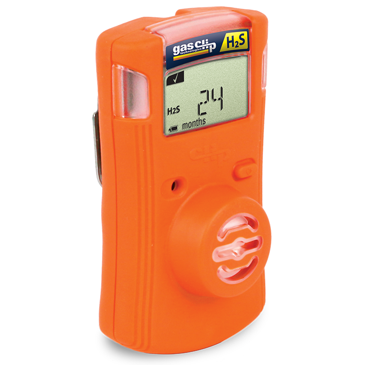 GasClip SGC-H Single Gas Detector (H2S) - 2 Years