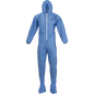 Ironwear Flame-Resistant Hooded Coveralls - Blue - (25 Per Case)