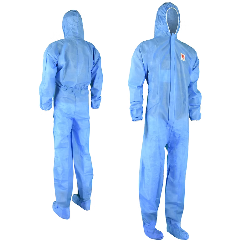 Glove Safe SMS122-BFR Safeshield FR SMS Coveralls - (25 per case)