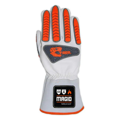 Magid T-REX Inferno Series FR Cow Grain Welders Impact Gloves