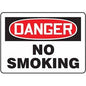 Sign - "Danger No Smoking" - 10x14