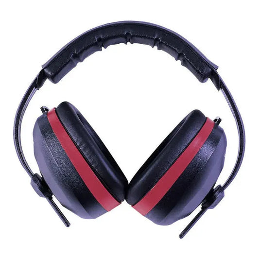 Radians SL0130CS Silencer Earmuffs - NRR 26 - Black and Red