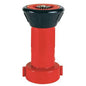 Brooks Equipment Adjustable Fire Hose Fog Nozzle 25NST - Red