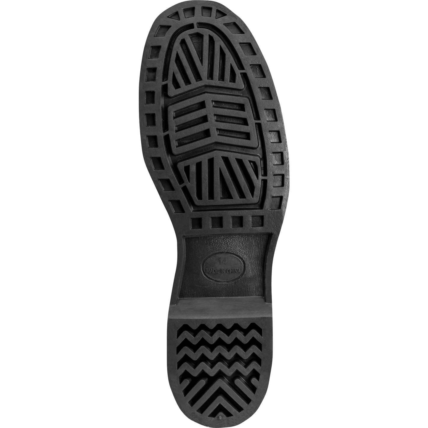 Ironwear 16" Neoprene Steel Toe Boots - Rust / Chevron Sole - (Pair)