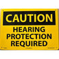 Sign - "Hearing Protection Required" - 10" x 14"