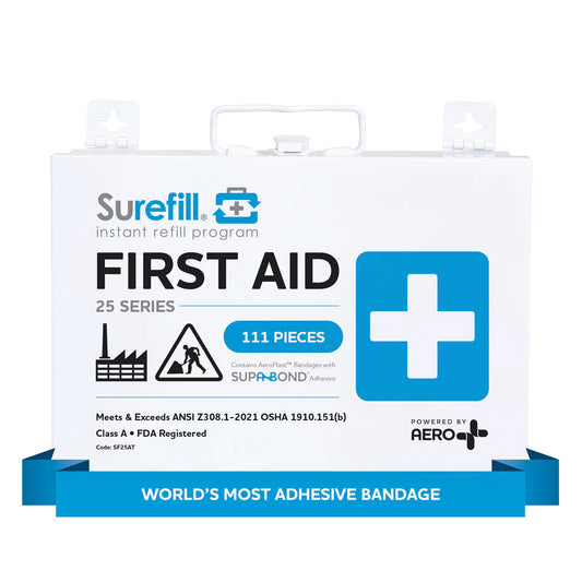 Surefill 25 Series First Aid Kit - 24Hr Safety Logo