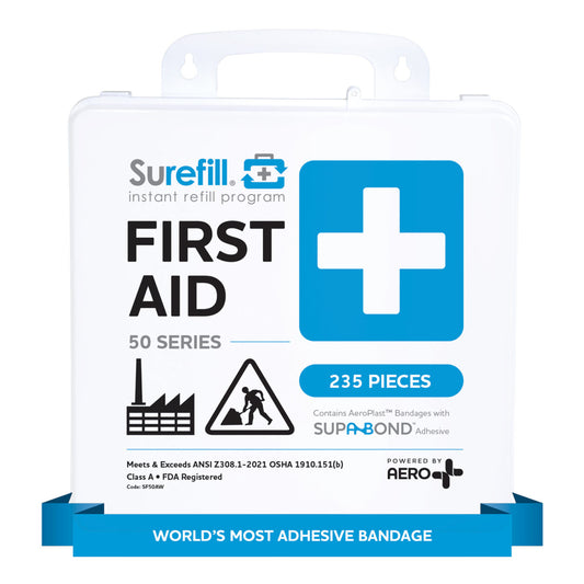 Surefill 50 Series First Aid Kit - 24Hr Safety Logo