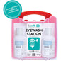 Surefill 16 Oz. Double Eyewash Station - 24Hr Safety Logo