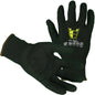 Glove Safe Pro-Tek Safety Gloves - Nitrile Foam Dip Palm - Black - (Dozen)