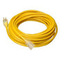 Extension Cord - 50' 12/3 - Yellow Cord & Clear Ends