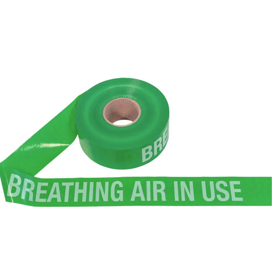 Barrier Tape - "Breathing Air In Use"