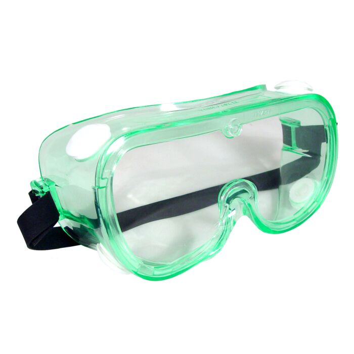 Vented Safety Goggles - Clear - Uncoated