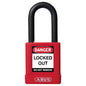 Custom "Danger" Padlock - Red - KA