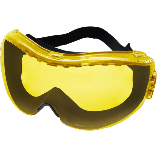 Hope Amber Safety Goggles - Anti-Fog / Strap